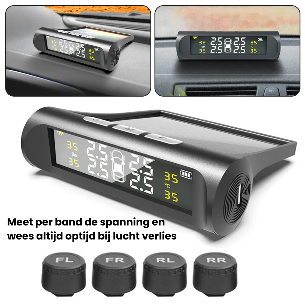 TireMonitor™ | Altijd de juiste bandenspanning!