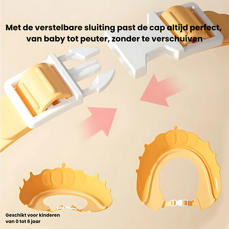 ShampooKroon™ | Bescherm oogjes tegen shampoo!