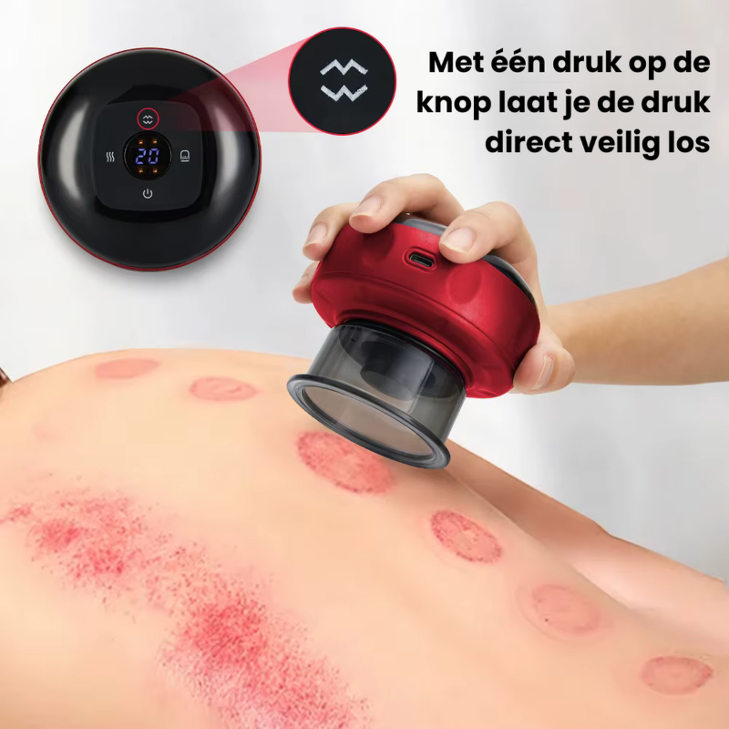 MuscleReliefPro™ | Elektrisch Cupping Massageapparaat!