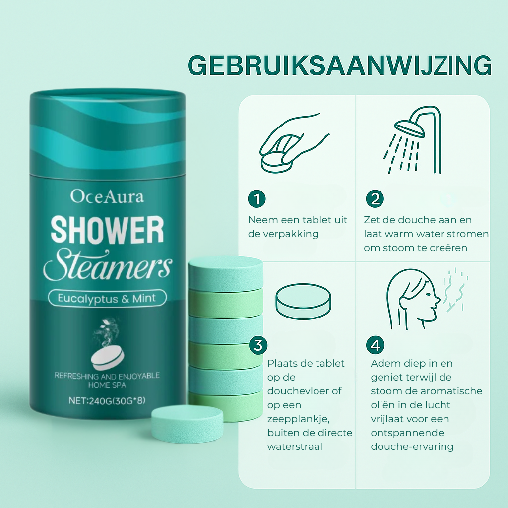 VapoSteam™ | Opent luchtwegen & verminderd verkoudheid!