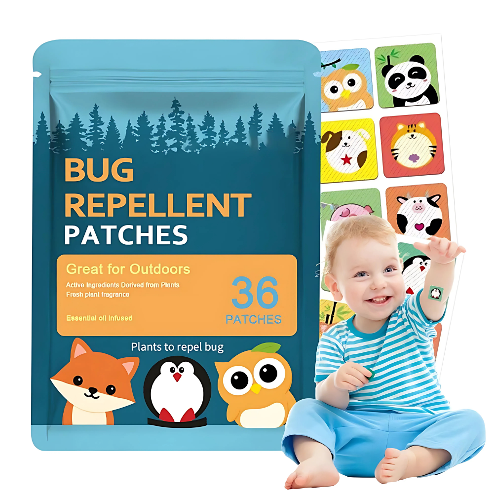 Patchquito™ | Effectieve anti-muggen bescherming!