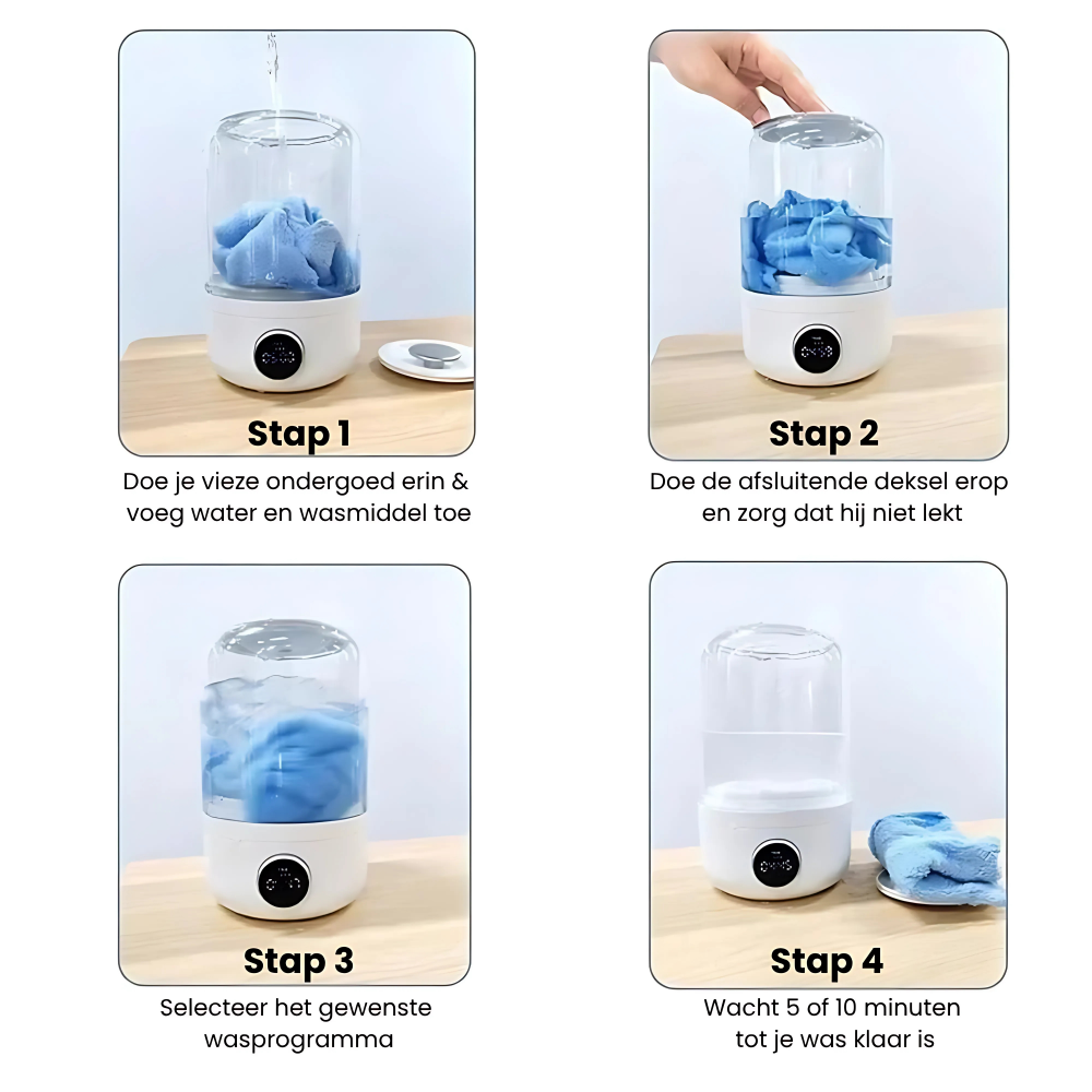 SensoWash™ | Ideaal voor kleine wasjes!