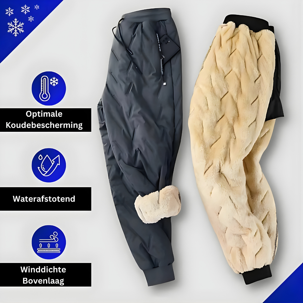 ThermoShield™ | Unisex Warme waterdichte fleece broek!