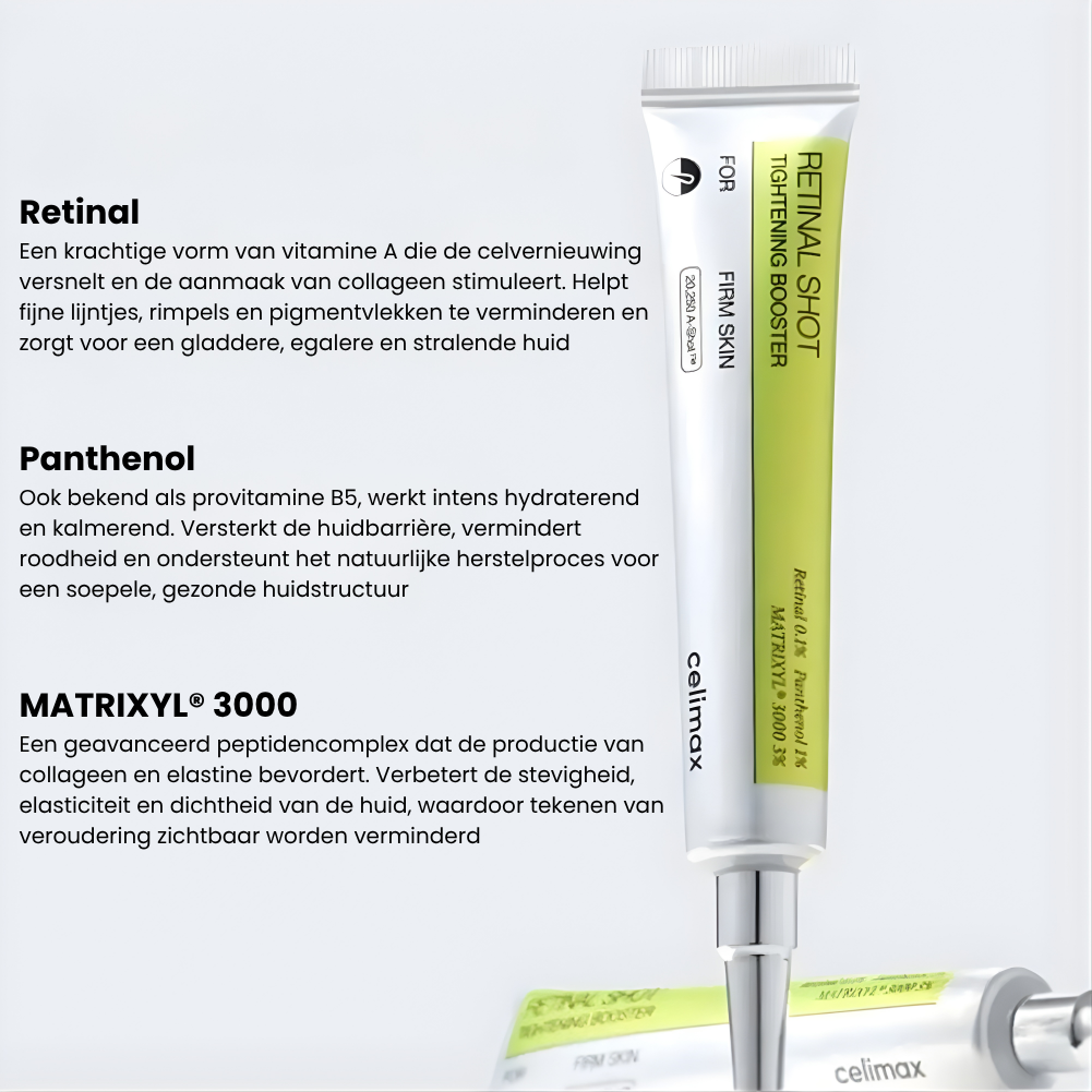 Celimax RetinalShot™ | Herstel effectief de huid!