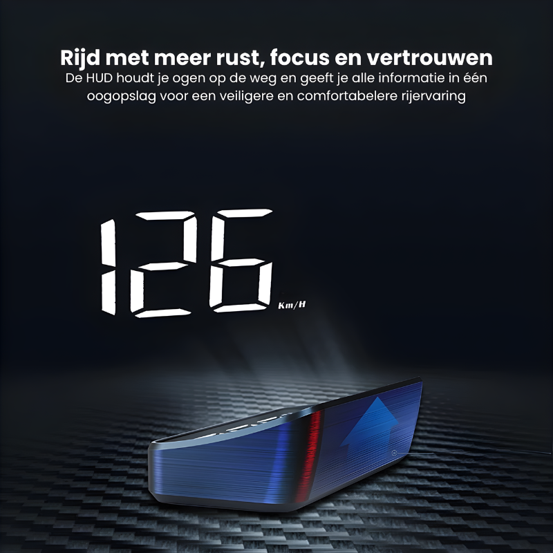 SmartHUD™  | Plug & Play Snelheidsdisplay!