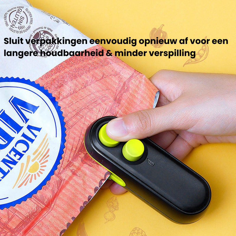 MiniSealer™ | Verspeel nooit meer eten!