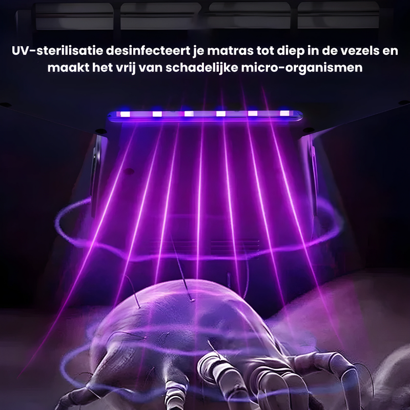 SleepCleanPro™ | Diepe reiniging & sterilisatie!