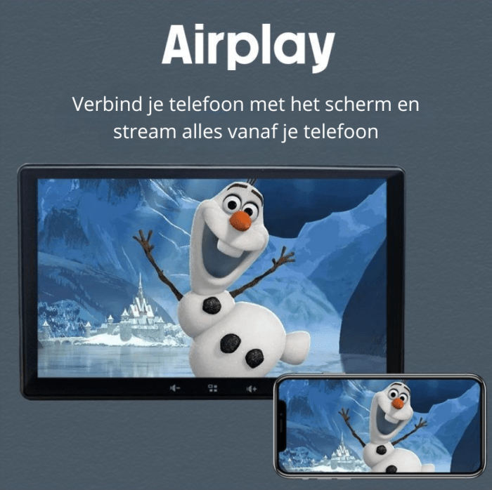 CarPlay™ | Geschikt voor elke auto!