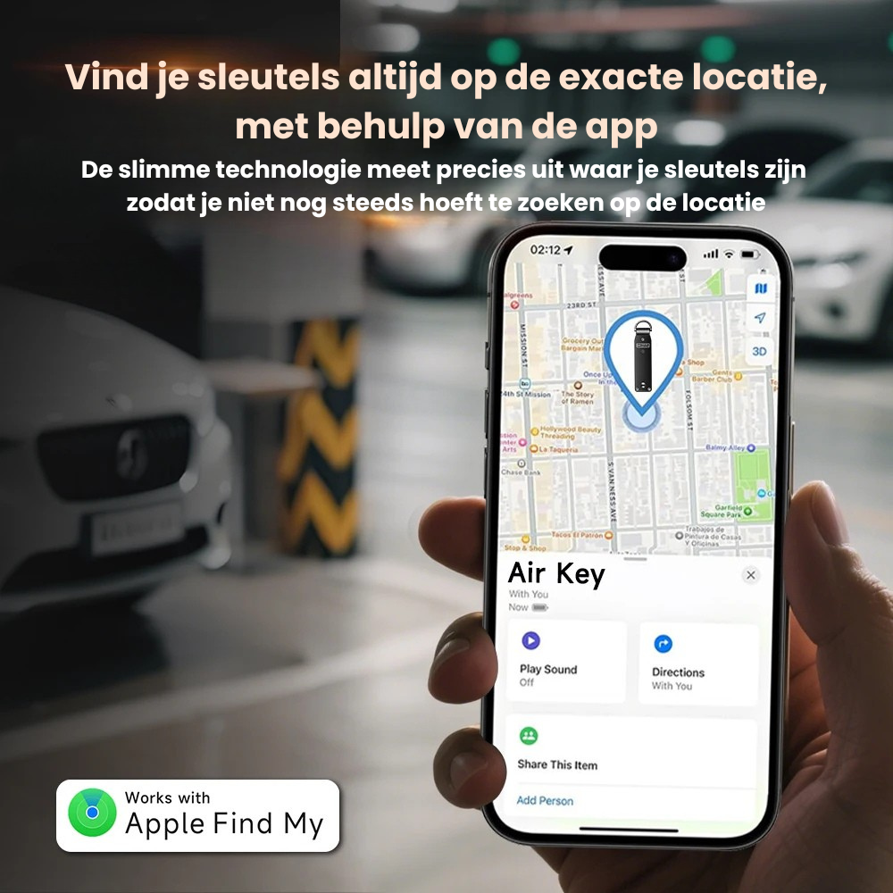 TrackMyKey™ | Nooit meer sleutels kwijt!