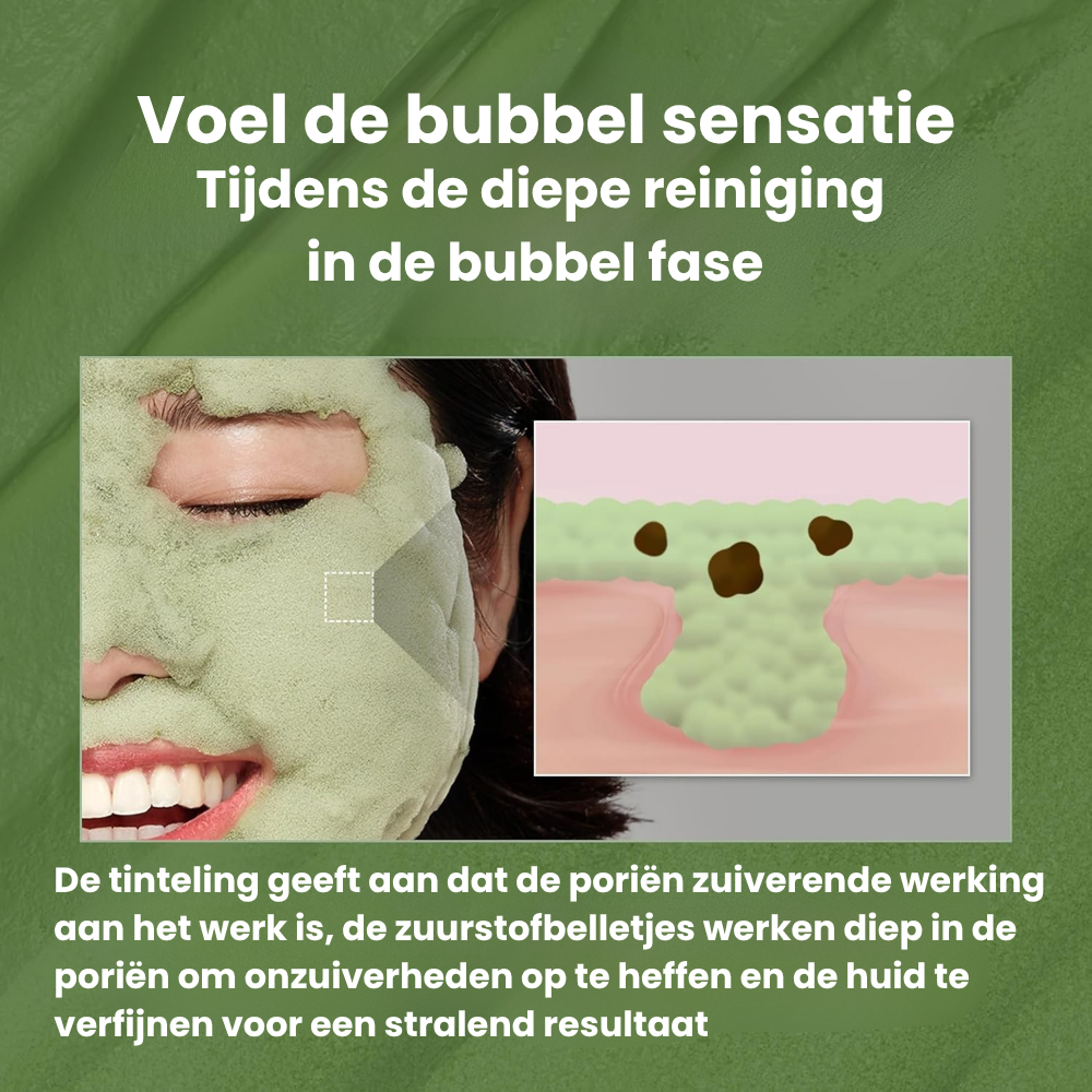 BubbleDetox™ | Verwijder onzuiverheden moeiteloos!