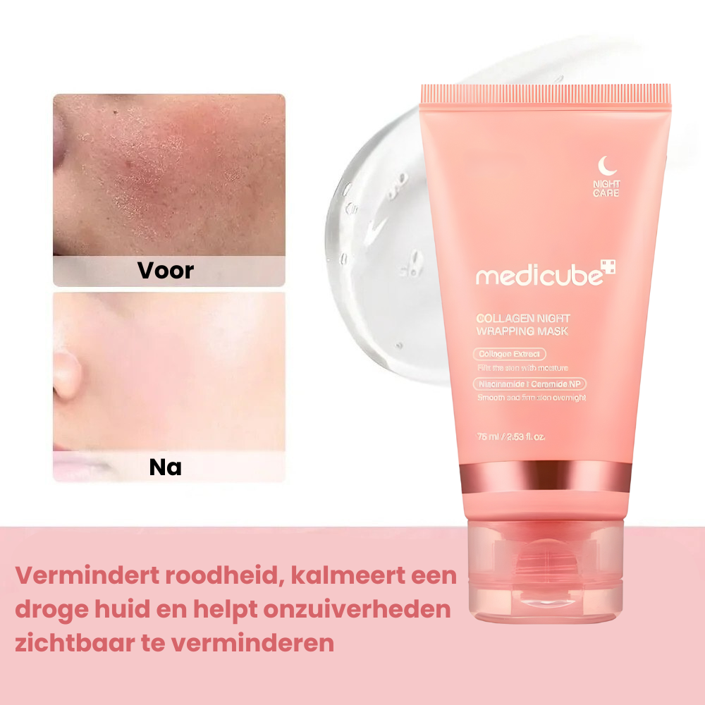 CollagenNight™ | Hydrateer, herstel & verminder onzuiverheden!