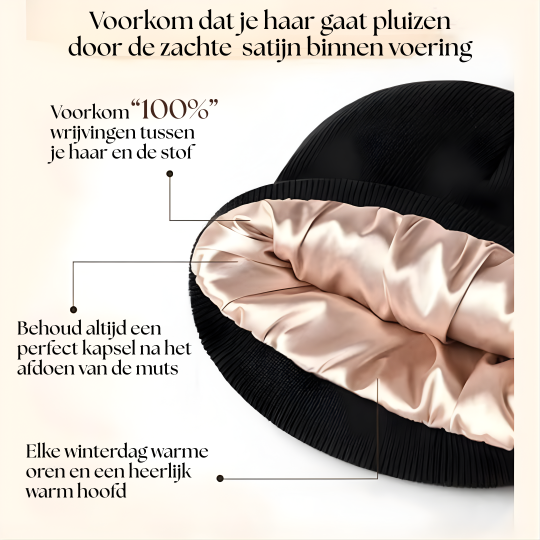 SilkBeanie™ | Nooit meer pluizig haar!