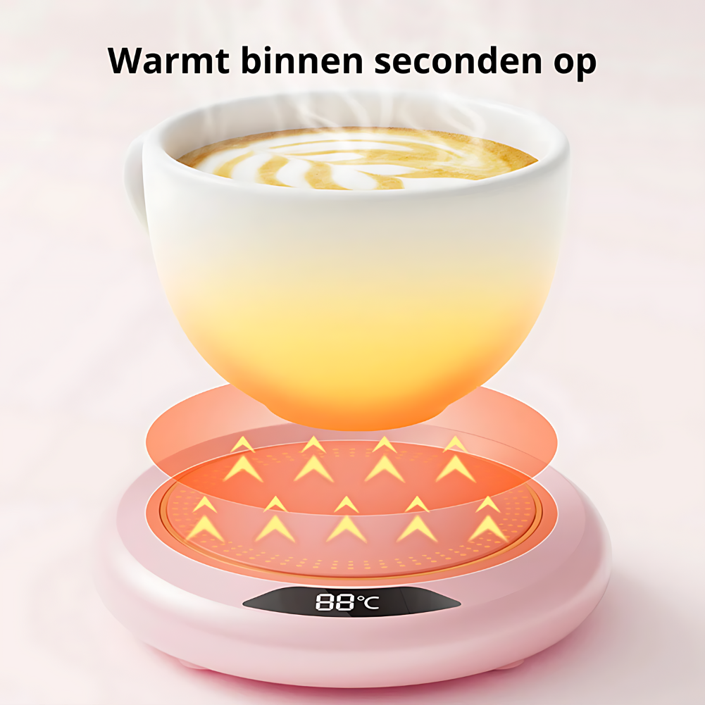 CupWarmUp™ | Nooit meer koude koffie!