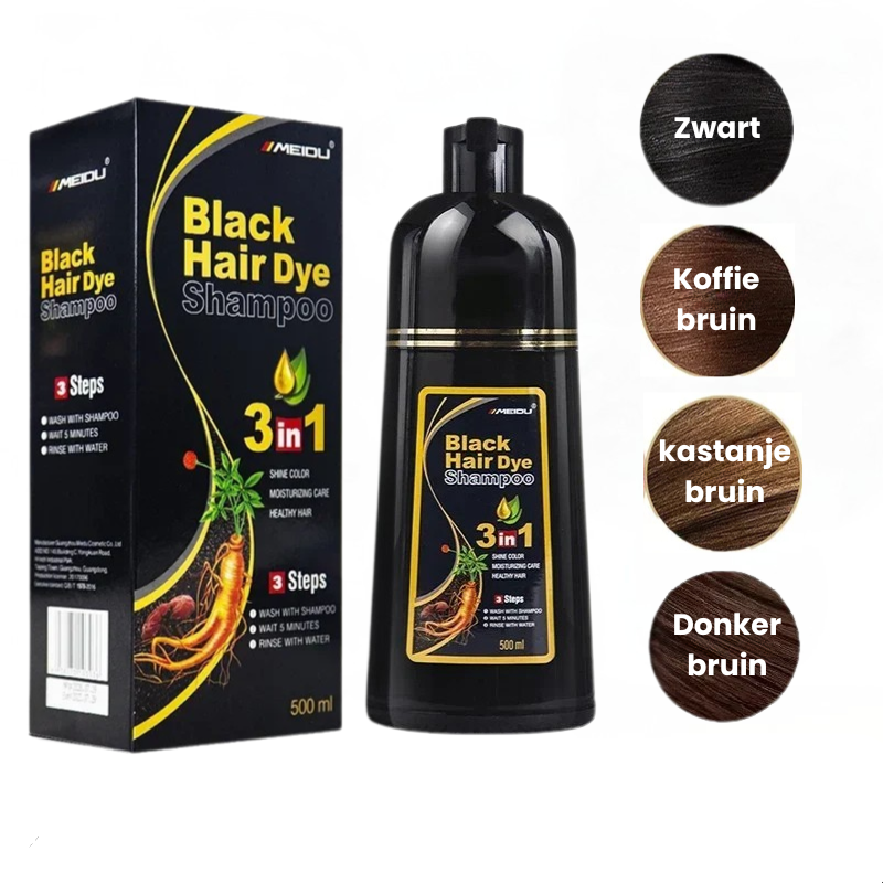 Anti-GreyShampoo™ |  Herstel je originele haarkleur!